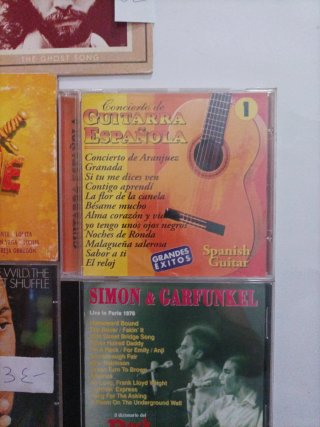 Lote 5 CDs: Jim Morrison, Tatuaje 2, Spanish Guita