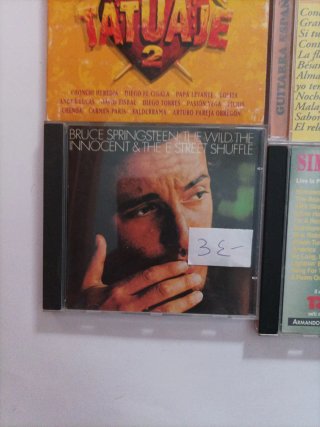 Lote 5 CDs: Jim Morrison, Tatuaje 2, Spanish Guita