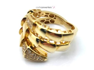sortija oro 18k con piedra con circonita