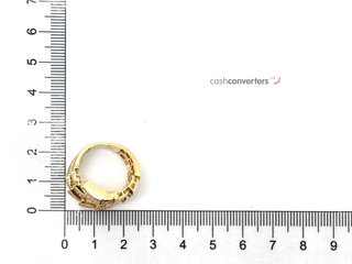 sortija oro 18k con piedra con circonita