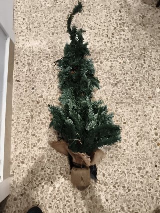Árbol de Navidad 75cm con Luces