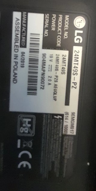 LG 24MT49S-PZ Monitor
