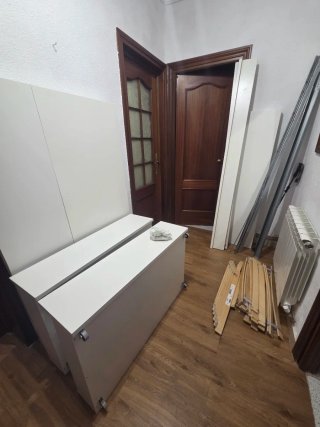 Estructura Cama IKEA MALM + 2 Cajones + Somier