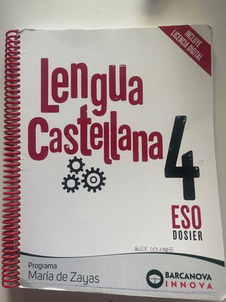 Lengua castellana, 4 ESO. Dosier