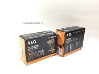 atornillador a bateria aeg bss18sbl2-0 + setl1820s