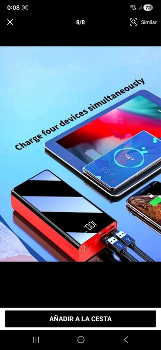 Batería Externa Power Bank