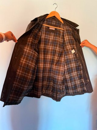 Chaqueta Parka Marrón Talla 62