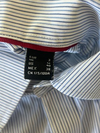 Lote 5 Camisas Pedro del Hierro Talla M manga larg