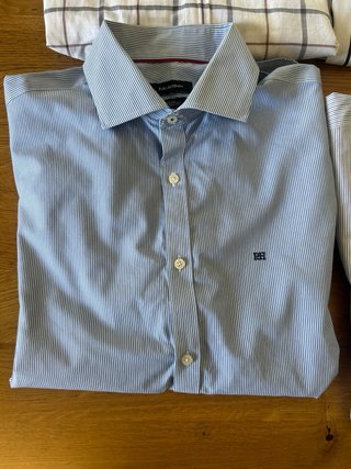 Lote 5 Camisas Pedro del Hierro Talla M manga larg
