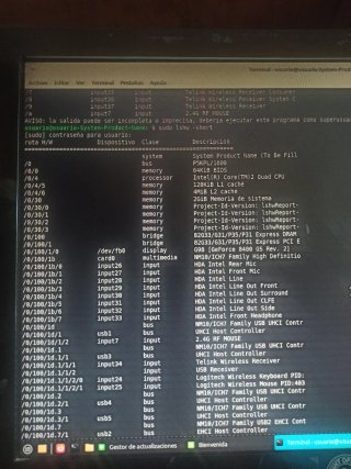 PC Sobremesa: Ordenador Torre + Monitor + Teclado