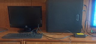PC Sobremesa: Ordenador Torre + Monitor + Teclado