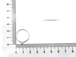 anillo oro 18k con piedra con diamante