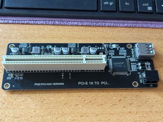 Adaptador PCI-e a PCI Asmedia