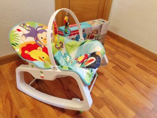Hamaca Fisher-Price Crece Conmigo Animales