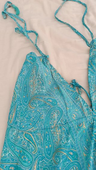Vestido boho paisley talla única