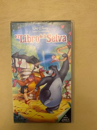 VHS El Libro de la Selva Disney Clásicos