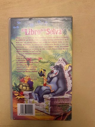 VHS El Libro de la Selva Disney Clásicos