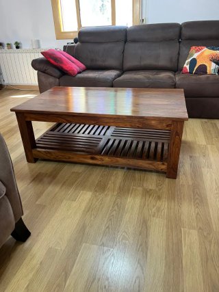 Mesa de centro de palisandro