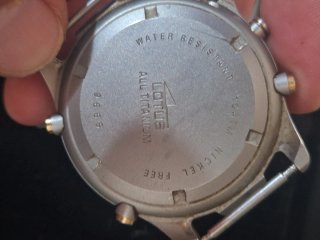 Reloj Lotus Cronógrafo Titanium WR 100