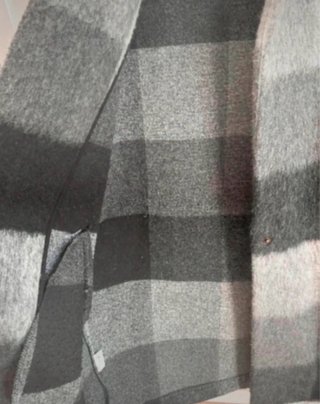 Cappotto lana Mango a quadri