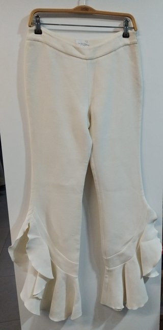 Pantalón Giambattista Valli Blanco Talla M
