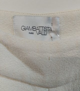 Pantalón Giambattista Valli Blanco Talla M