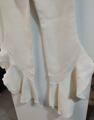 Pantalón Giambattista Valli Blanco Talla M