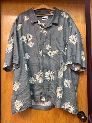 Camisa Hawaiana Estampada Talla XXXL