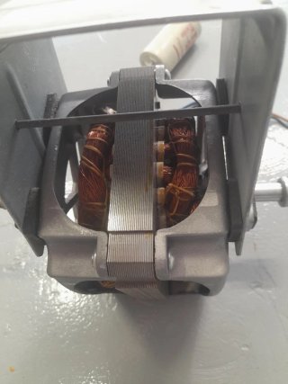 Motor secadora eléctrico con condensador