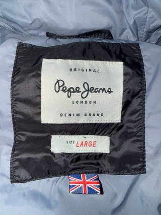 Chaleco Pepe Jeans Negro con Capucha