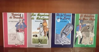Clásicos de la literatura juvenil y de aventuras.