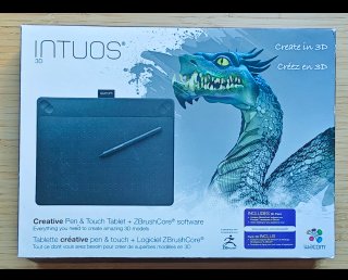 Tableta Gráfica Wacom Intuos 3D Negra