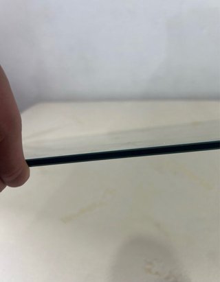 Cristal para mesa ovalada