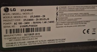 Televisor LG 37 Full HD