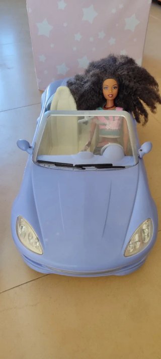 Coches Barbie Fiat 500 y deportivo