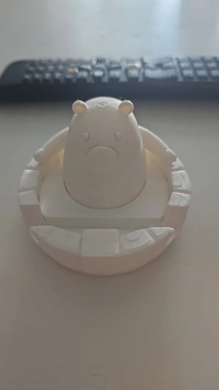 Figura 3D Oso Blanco