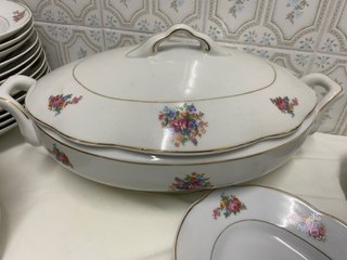 Vajilla Antigua Francesa Porcelana