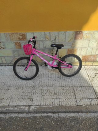 Bicicleta niña rueda 18 rosa