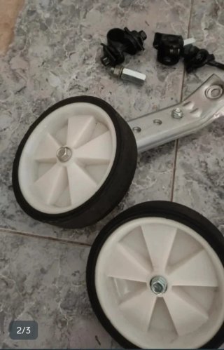 Ruedas auxiliares bici aprendizaje