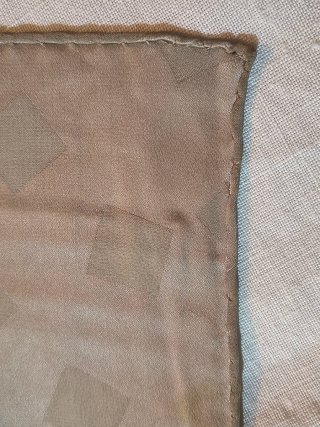 PAÑUELO,FULAR SEDA PERTEGAZ.VINTAGE.