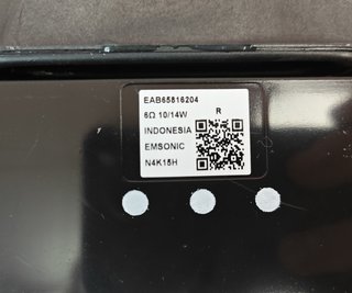 Repuestos originales TV LG 65NANO81T6A 65"