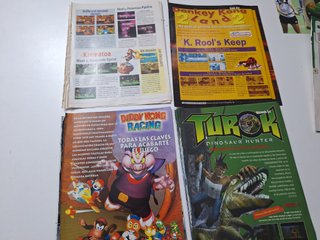 Lote de Guias antiguas videojuegos Zelda, Turok...
