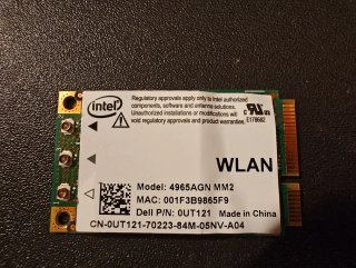 Modulo Wireless Intel 4965AGN MM2