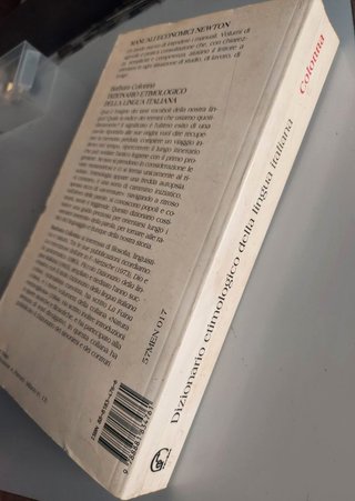 Dizionario Etimologico della Lingua Italiana