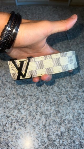 Cintura Louis Vuitton Damier Azur