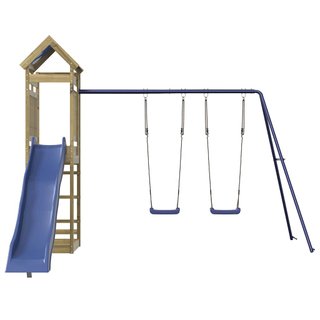 Parque infantil madera pino exterior
