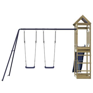 Parque infantil madera pino exterior