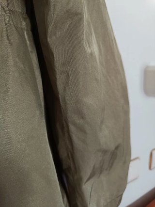 Gabardina verde original