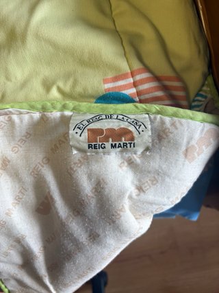 Colcha infantil con ositos en tren Reig Marti
