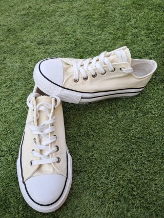 Converse Beige Talla 39 Mujer